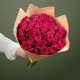 33 малиновые розы (Кения)